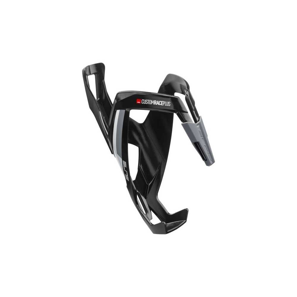 PORTE-BIDON ELITE CUSTOM RACE PLUS NOIR BRILLANT/BLANC