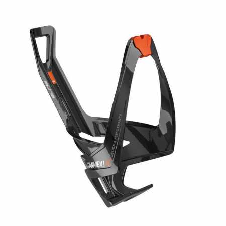 PORTE-BIDON ELITE CANNIBAL XC NOIR BRILLANT/ORANGE