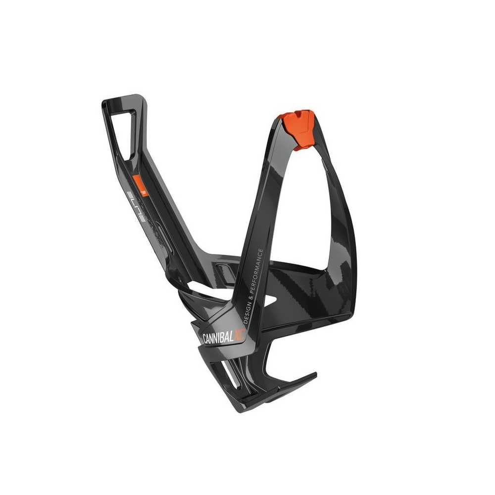 PORTE-BIDON ELITE CANNIBAL XC NOIR BRILLANT/ORANGE