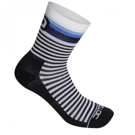 Chaussettes dotout stripe socks noire grise