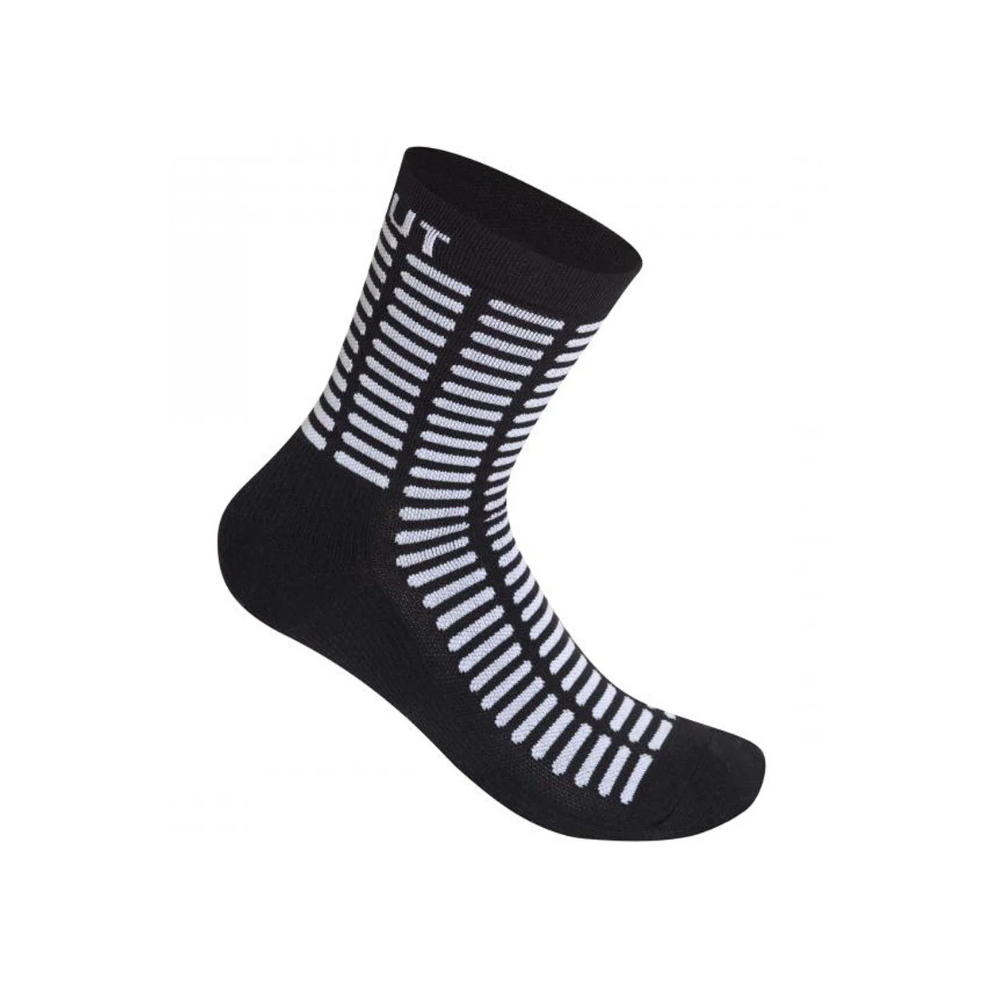 Chaussettes dotout row noir blanc