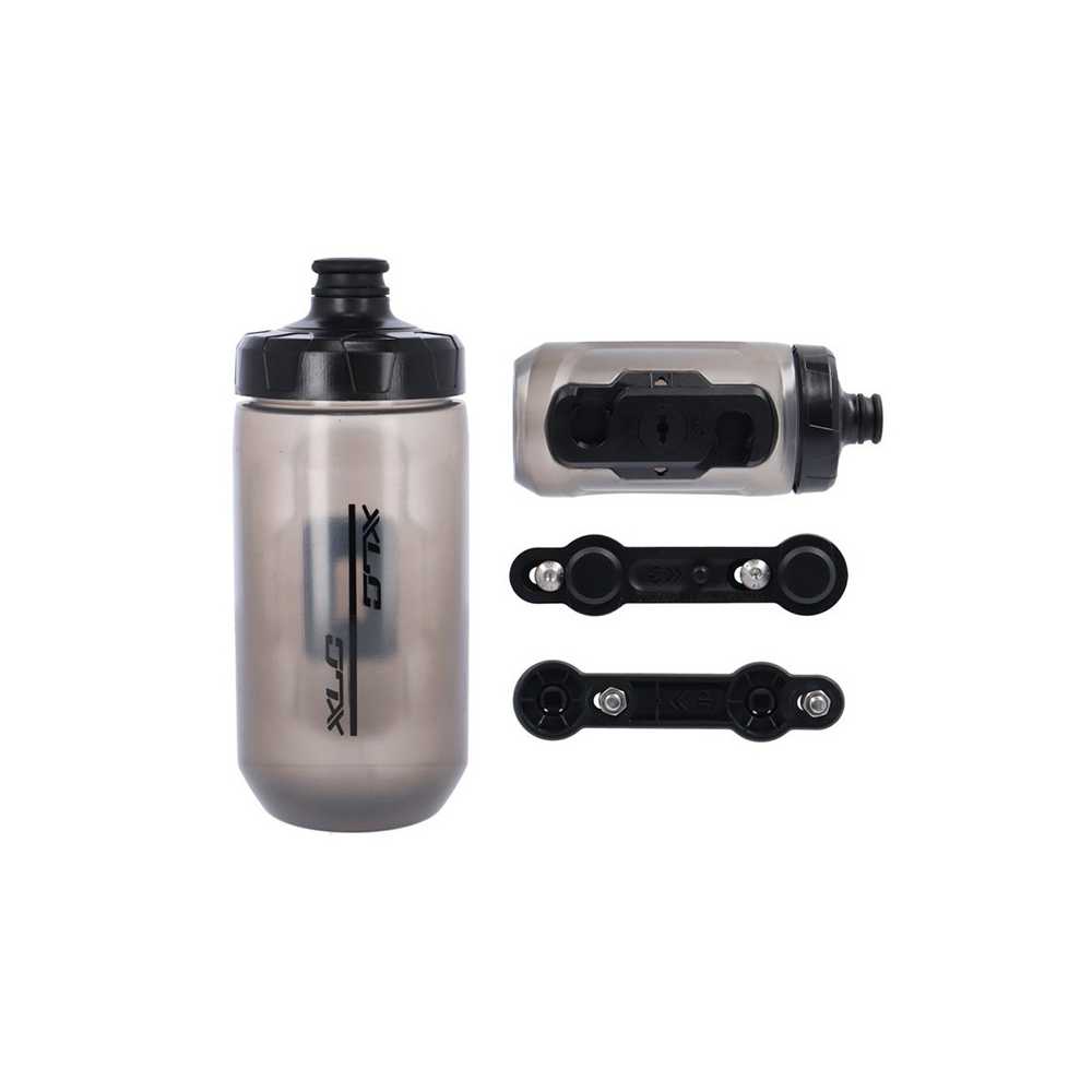 XLC WB-K06 BIDON AVEC SYSTÈME FIDLOCK 450 ml TRANSPARENT