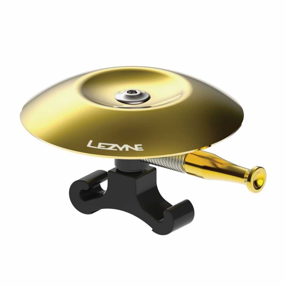 Sonnette lezyne cymbale classic shadow brass