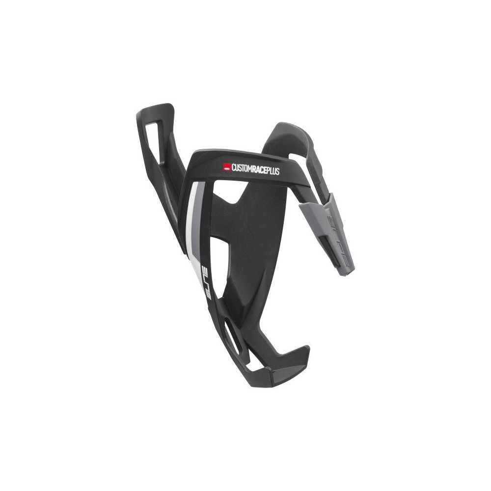 Porte-bidon elite custom race plus noir mat/blanc