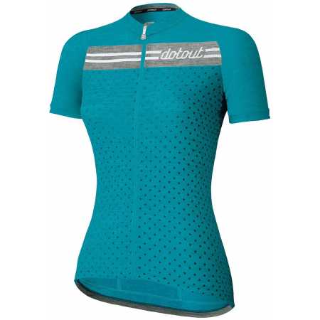 Maillot femme dotout stripe bleu gris etoiles