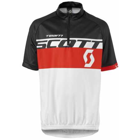 Maillot enfant scott team rc noir blanc rouge