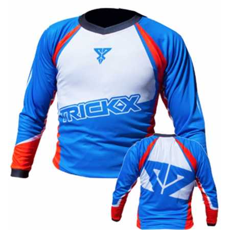 Maillot enfant trickx spike union jack bleu blanc rouge