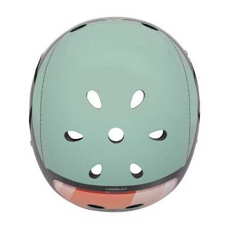 Casque enfant mini hornit lids militaire vert