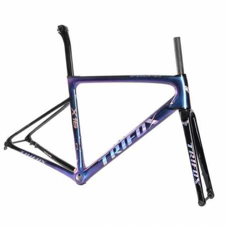 TRIFOX-Ensemble de cadre de vélo X16, frein à disque